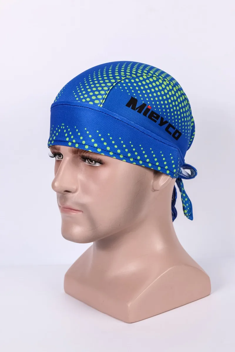 Mieyco oddychająca pirat Bandana mężczyźni kobiety Anti-Sweat czapka kolarska Sport pod kask Liner szosowe pałąk MTB nakrycia głowy