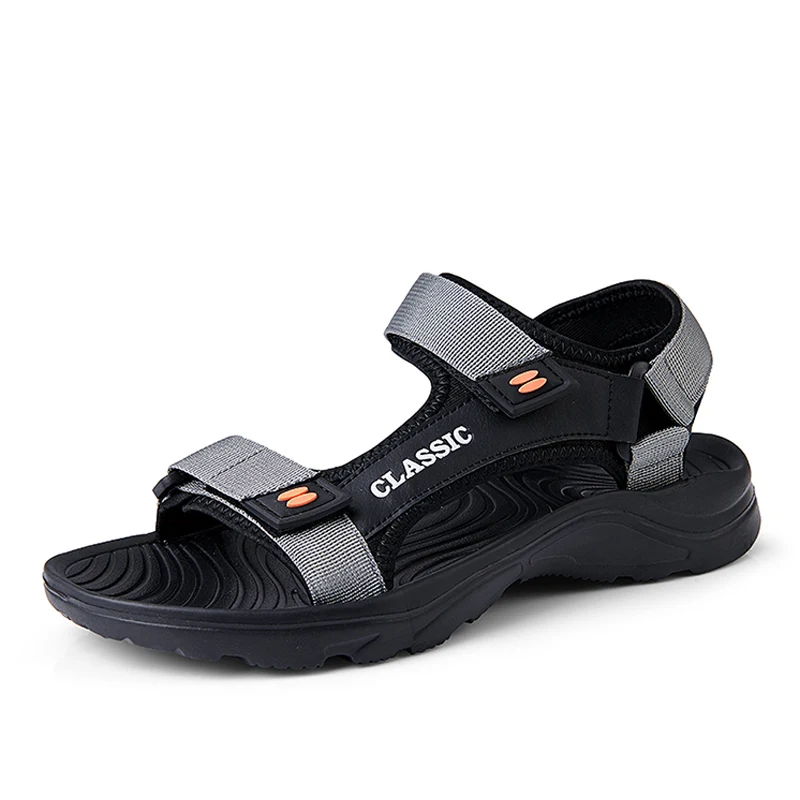 สบายๆสบายๆผู้ชายรองเท้าแตะบุรุษรองเท้าแตะสําหรับชาย Sandles Sandalias Hombre Sandale Homme ฤดูร้อนรองเท้าน้ําหนักเบา