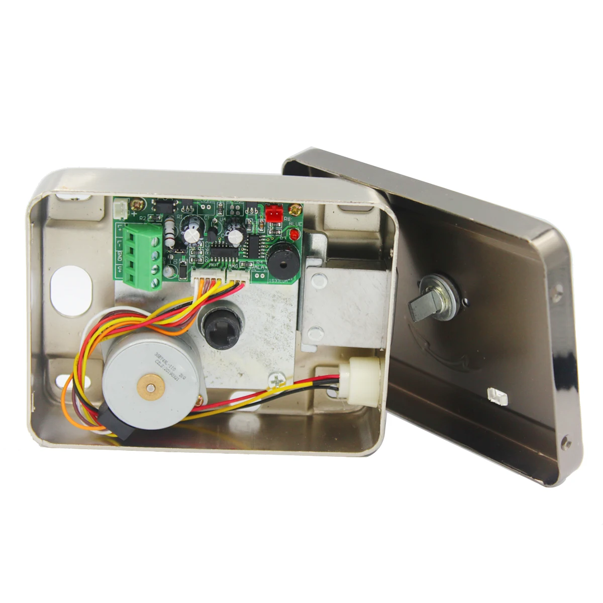 LUCKING DOOR DC12V Silent Safe Intelligent Electric Lock single head lock Intelligent Silent Electronic Lock Rim lock