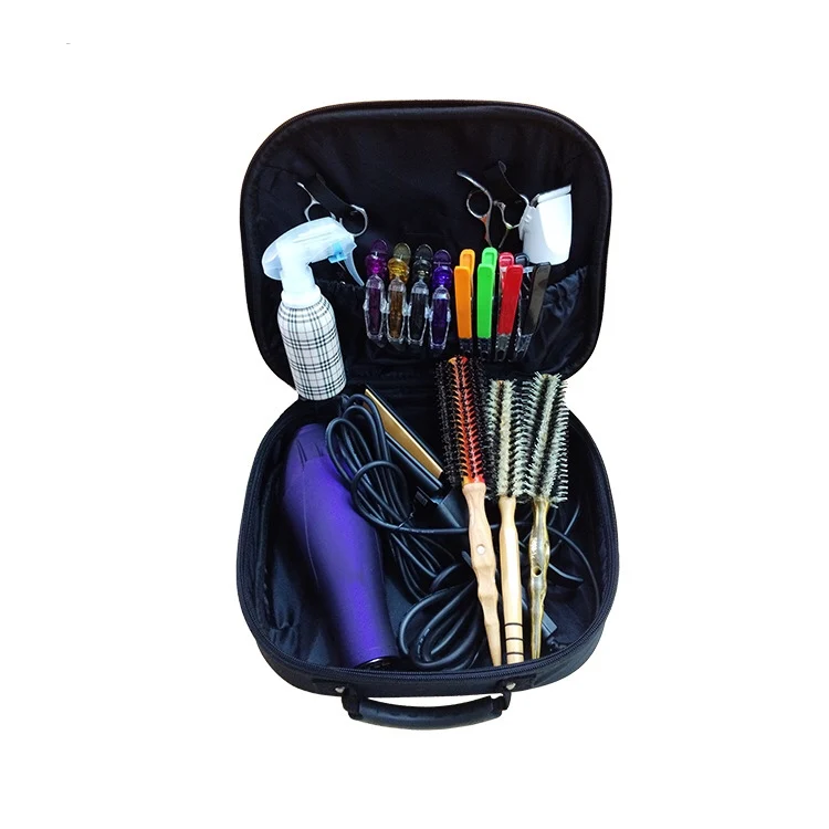 Professional Barber Scissor Bag Salon Hairdressing Scissor Clipper Comb Storage Case for Hair Styling Dryer Training Head