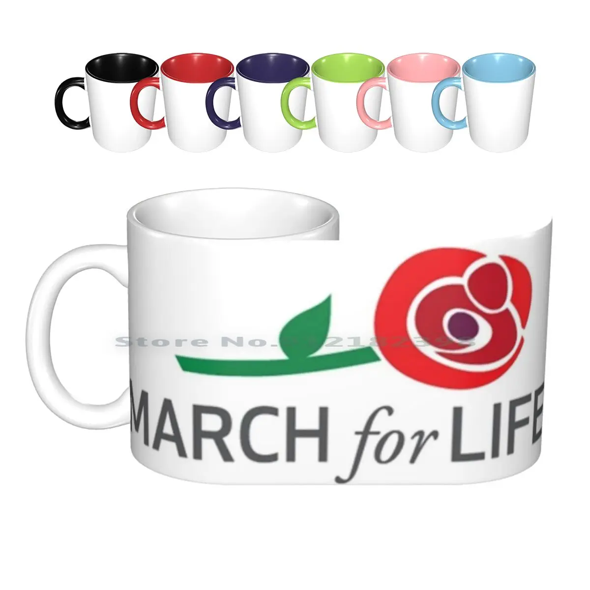 March For Life Ceramic Mugs Coffee Cups Milk Tea Mug March For Life March Life Washington Pro Life Pro Anti Abortion Republican