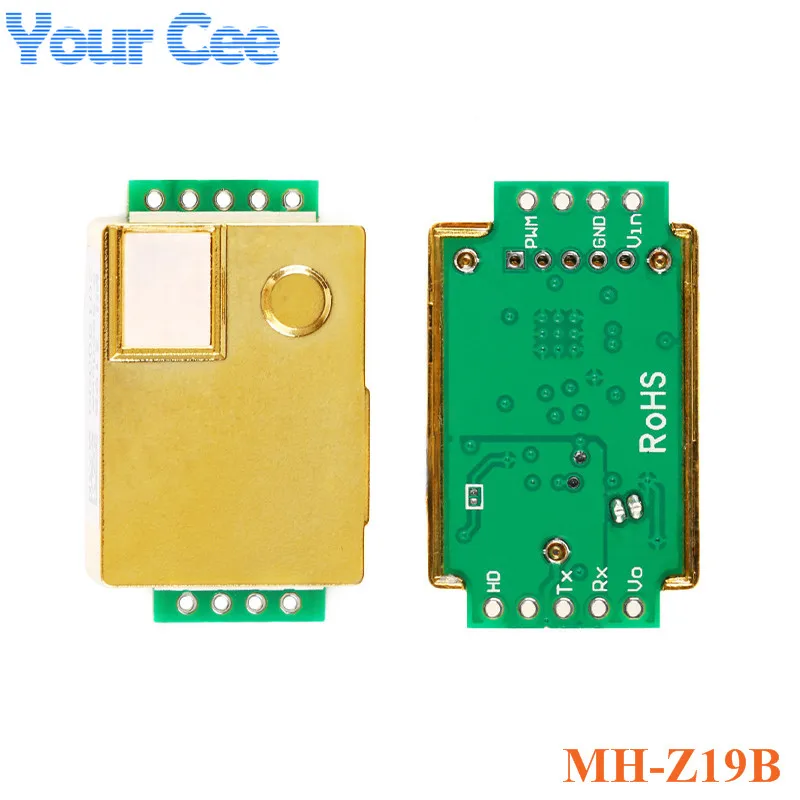 MH-Z19 MH-Z19B MH Z19C MH-Z19C Infrared CO2 Sensor for CO 2 Monitor Carbon Dioxide Gas Sensor Module 0-5000ppm UART PWM Output