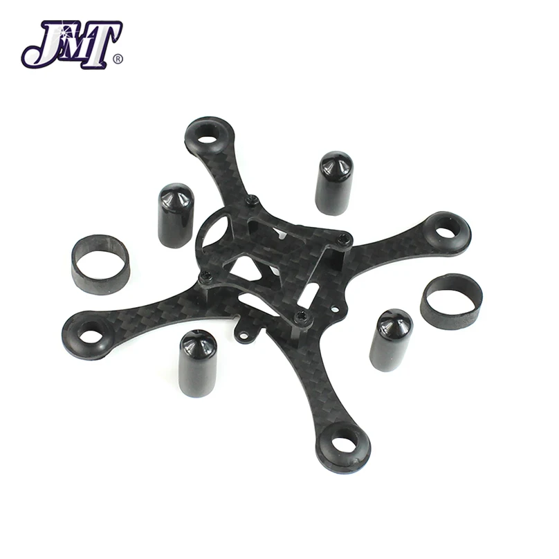 JMT Hollow Cup Rack Brushed Mini Drone Frame Kit 100MM Wheelbase Carbon Fiber for Indoor FPV Racing Airplane Accessory