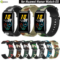 Silicone 20mm 22mm Watchstrap Band for Huawei Honor Watch ES Smart Wristband For Xiaomi Haylou LS02 bracelet Wriststrap