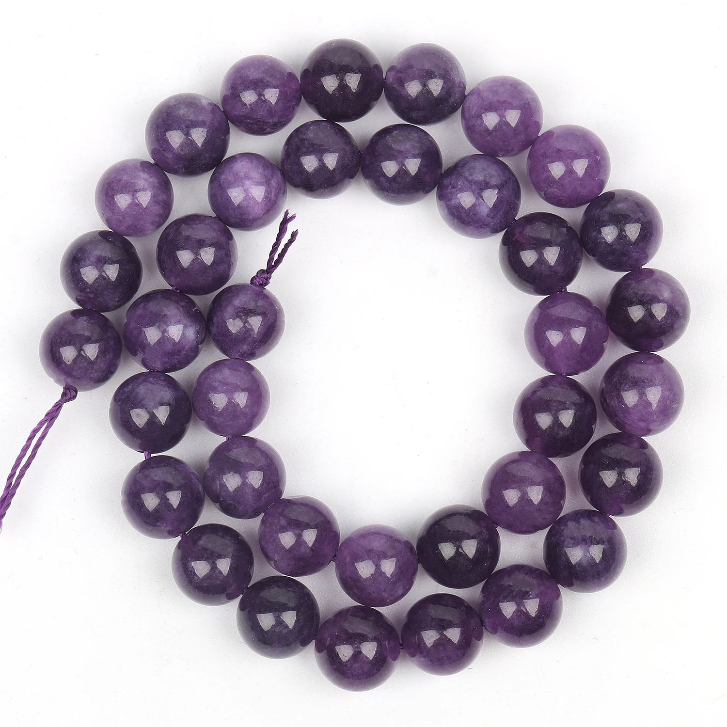 6/8/10mm Natural Amethyst Stone Beads Round Loose Spacer Beads For Jewelry Making Diy Bracelet Necklace Charms Beads Supplier