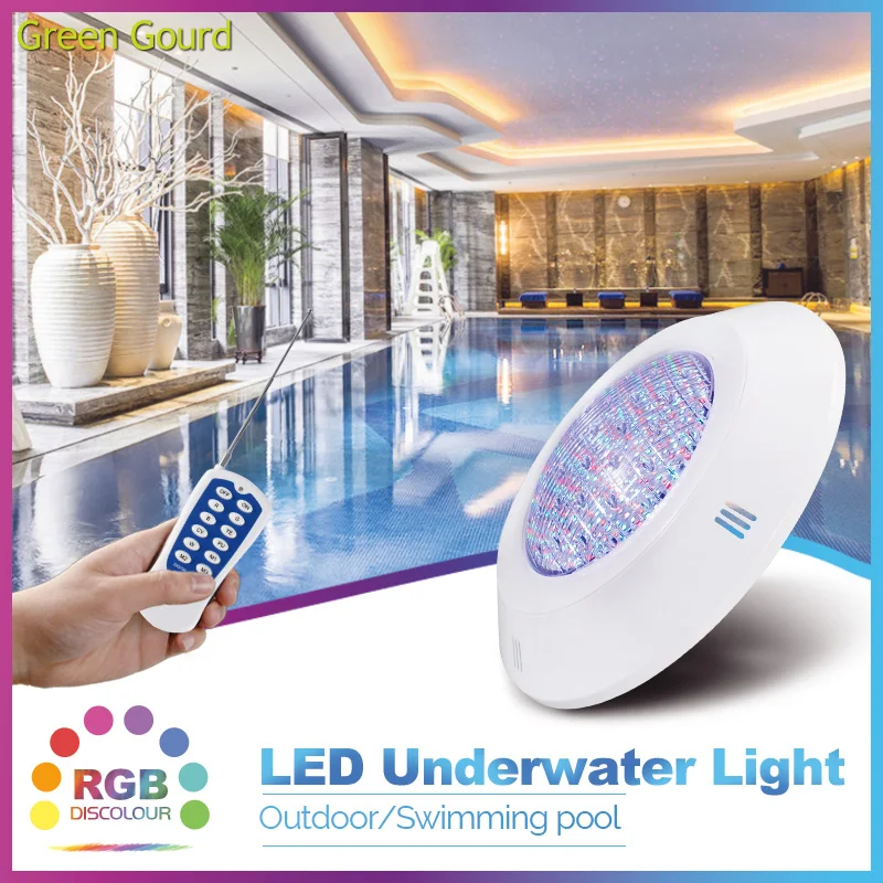 5pcs/lot 24W36W Led Swimming Pool Light IP68 Waterproof 12V RGB color changing Underwater lamp luz piscina nicho свет бассейна