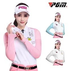 Women Golf Cooling Shawl Arm Sleeve Ladies Ice Silk Summer Sun UV Protection Shrug Breathable Quick-drying Short Tops Golf Cloth