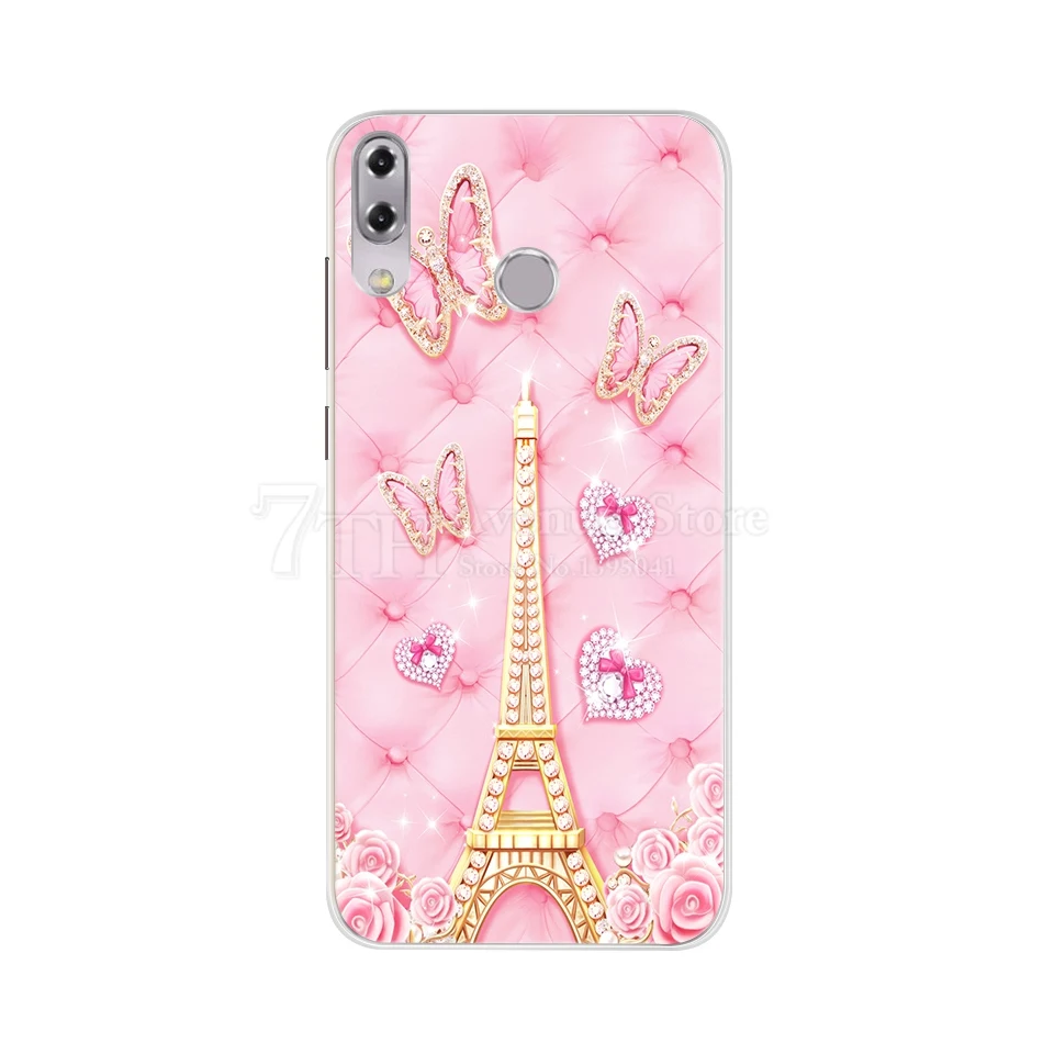 Cute Printed Soft Silicone Case For Asus ZenFone Max Pro M1 ZB602KL Cover Phone Case For Asus ZenFone 5 / 5Z ZS620KL ZE620KL