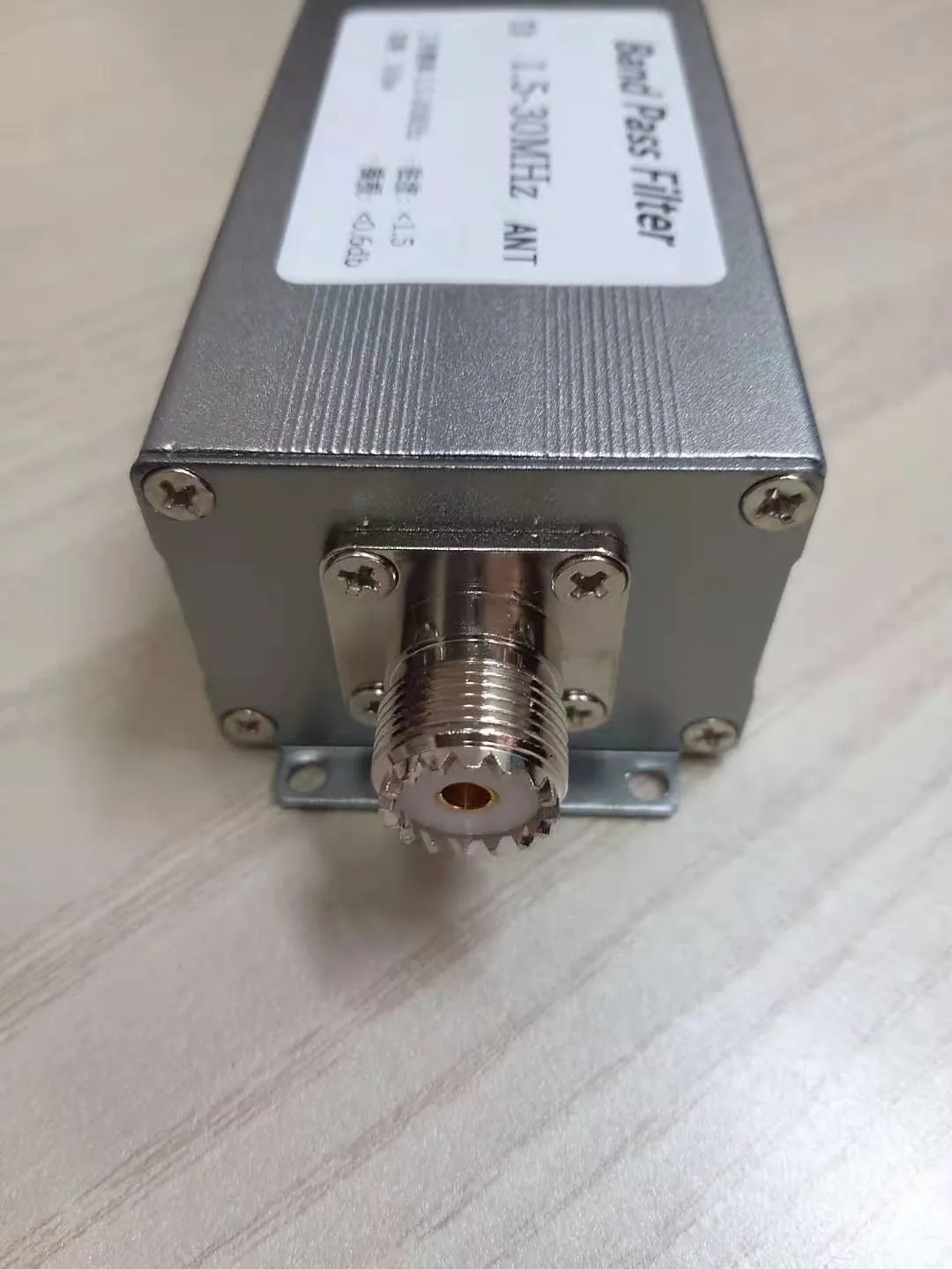 Short wave band pass filter 1.5-30mhz BPF band pass filter improves anti-interference ability of radio station