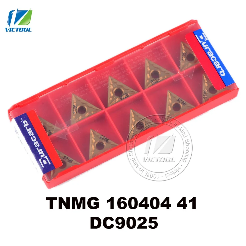 Duracarb TNMG160404 -41 DC9025 for semi-finishing finishing P15 ~ P35 steel tungsten carbide turning insert CNC tool TNMG 160404