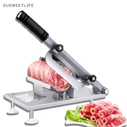 Meat slicer Slicer Sliced meat cutting machine  slicer Automatic meat delivery Desktop Easy-cut frozen beef and mutton