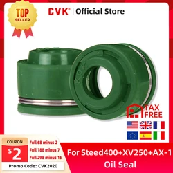 CVK 16PCS/set Hight Quality Valve Oil Seal Intake & Exhaust For Honda Steed400 Steed600 steed 400 600 Motorcycle Accessories