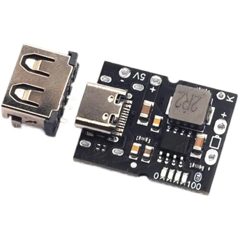 高精度5v2a充電および放電統合モジュールタイプC入力4.2vリチウム電池と互換性