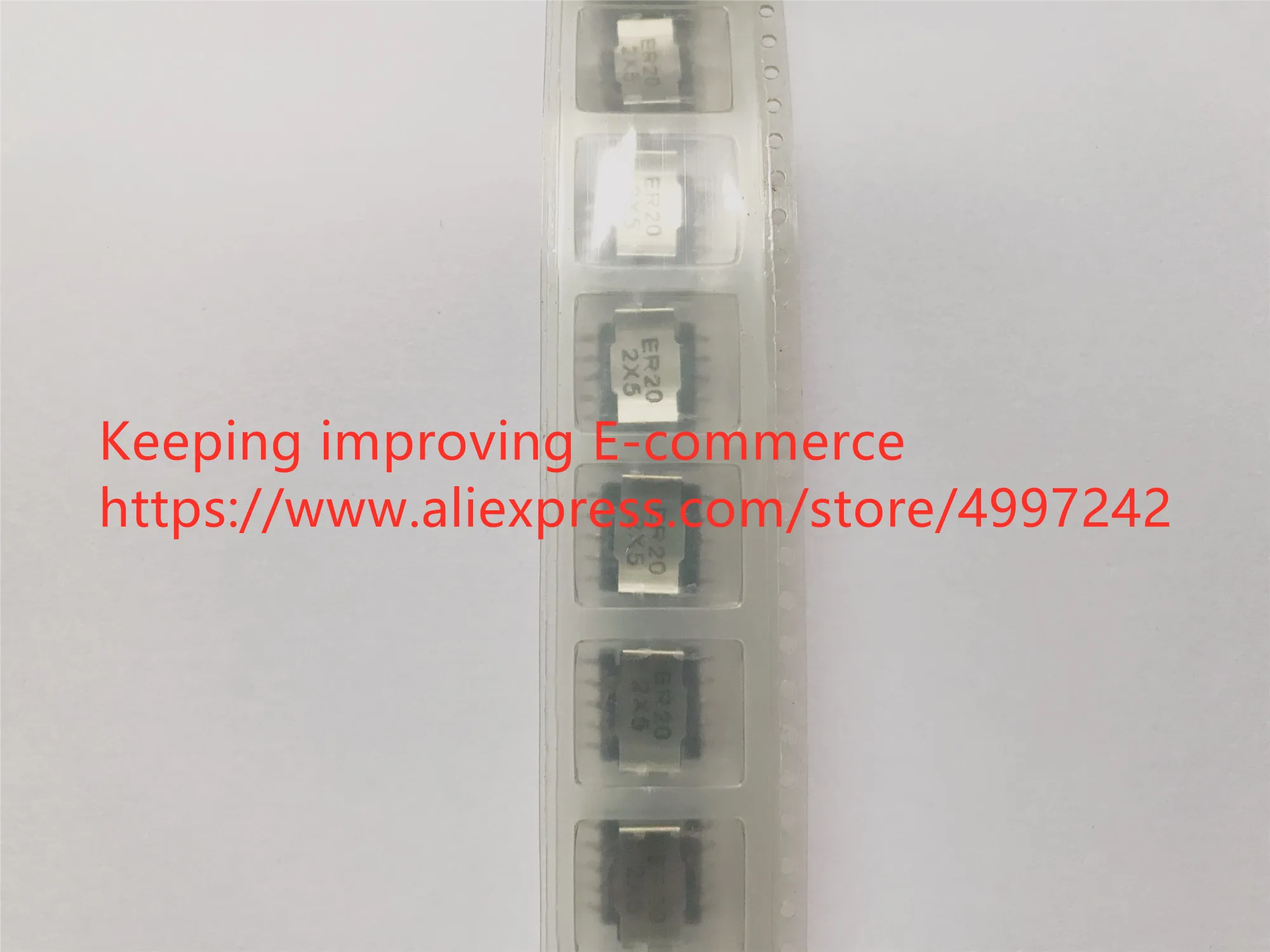 Original new 100% NIS-ER20 SMD 1:2 isolation band tap 500VAC isolation high frequency drive isolation transformer