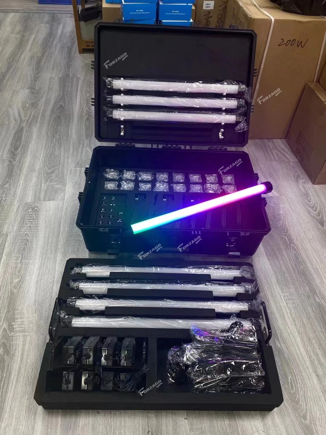 Nanlite pavotube T8-7X rgbww LEDピクセルチューブライト、ポータブル