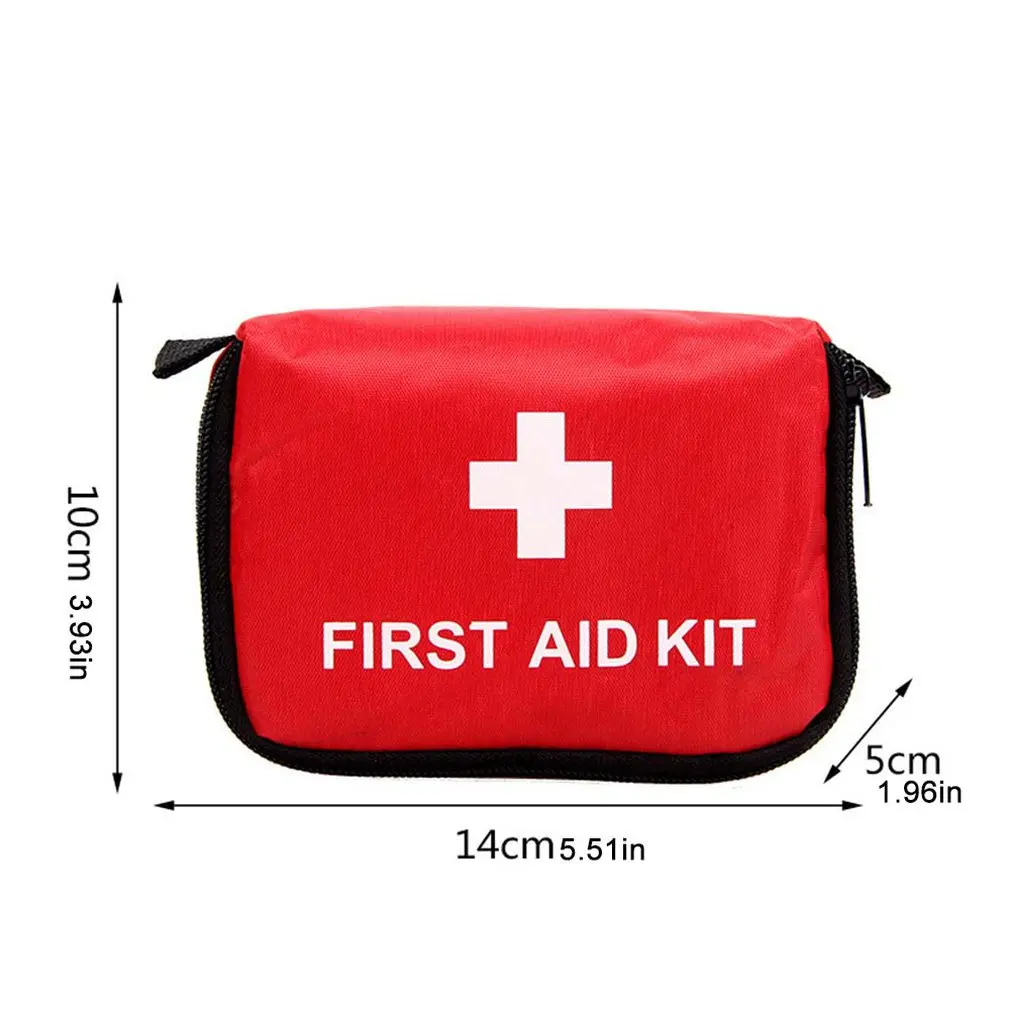 Set di Kit di emergenza piccolo da 9 pezzi Kit di pronto soccorso regalo per auto per famiglie all'aperto ripstop ad alta densità facile pick and place articoli