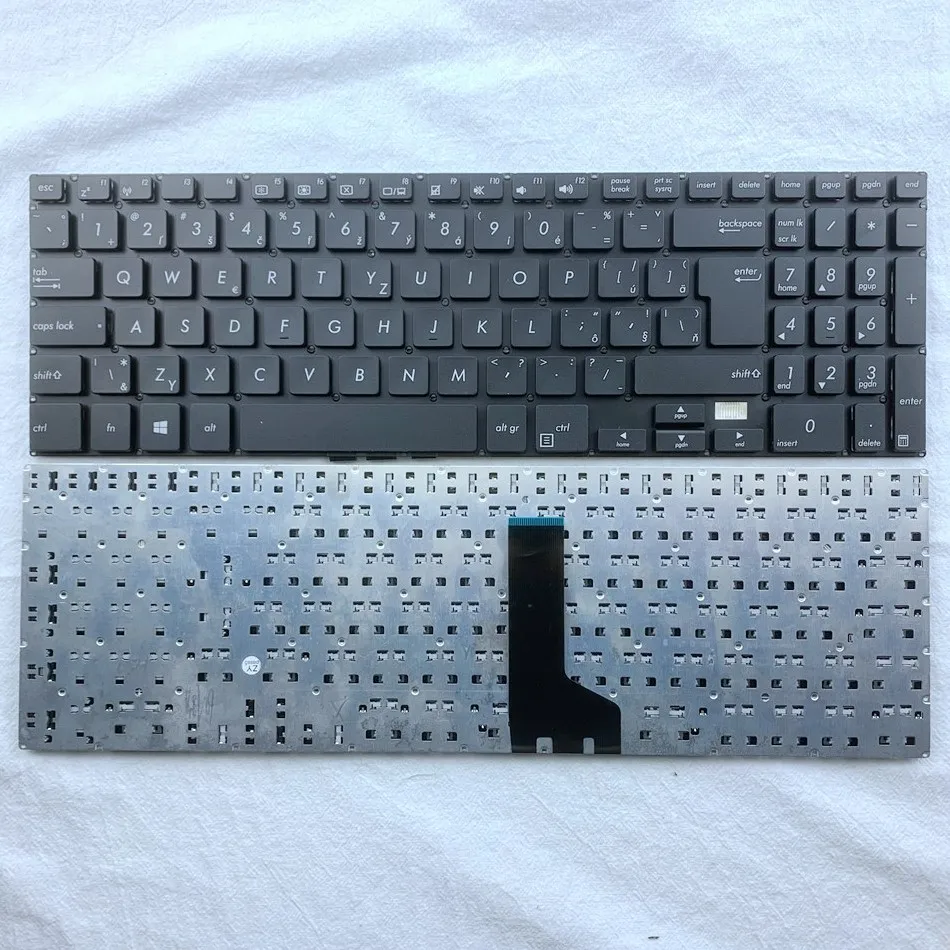 Slovak Laptop Keyboard For ASUS E500 E500C E500CA P500 P500C P500CA Black Without Frame SL SK Layout