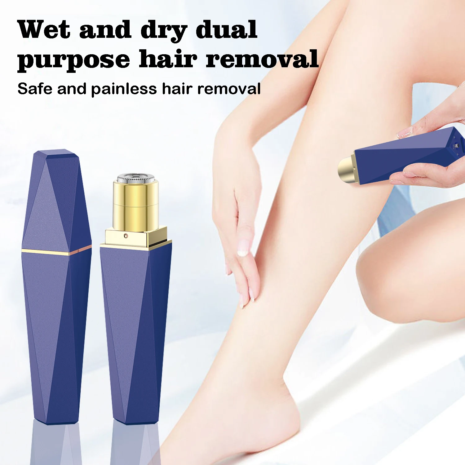 LUCCICA-Professional Hair Trimmer Waterproof Cutter Head Shave Machine Razor Home Use Shaving Razor Equipment For Womens