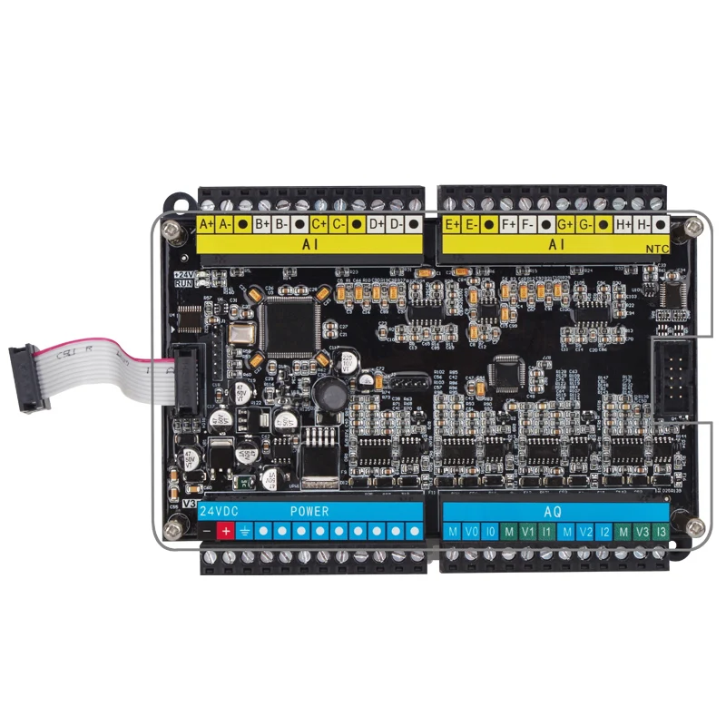 NTC Thermal Resistance Temperature Module   NTC-8 AQ4  compatible with S7-200 8 input/4 output NTC