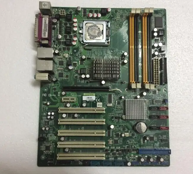 M-322 100% OK الأصلي IPC جزءا لا يتجزأ من اللوحة الرئيسية ATX اللوحة الأم الصناعية LGA775 DDR2 مع وحدة المعالجة المركزية RAM VGA 5 * PCI 2 * LAN IPC