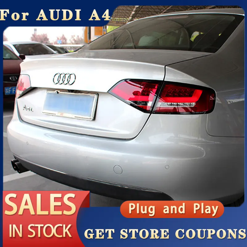 

Для автомобиля Audi A4 B8 2009-2012 A4L задние фары светодиодные противотуманные фары DRL дневные ходовые огни тюнинг автомобильные аксессуары