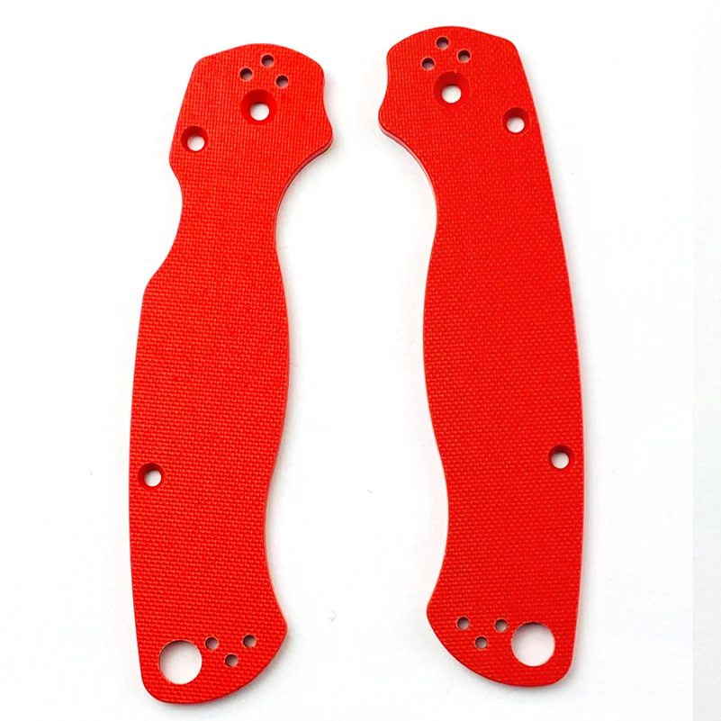 1 пара на заказ G10 Материал Складной нож ручка патчи рукоятка весы для Spyderco C81 полуформенный 2 паук пара2 DIY аксессуары