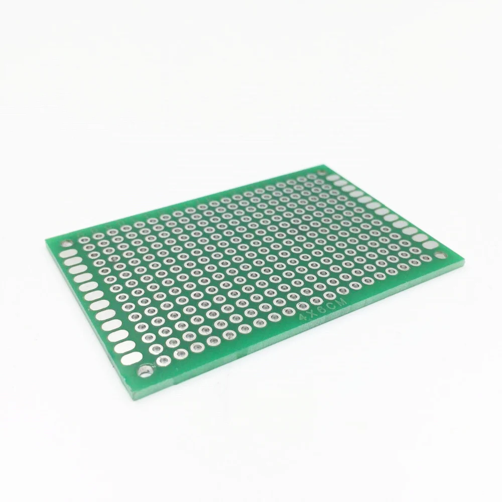 20PCS/LOT 5x7 4x6 3x7 2x8 CM Double Side Copper Prototype PCB Universal Board Experimental Development Plate For arduino