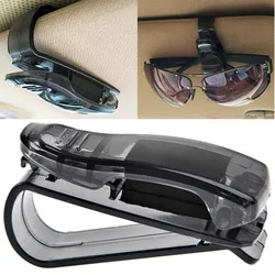 NEW Fashion Car Sun Visor Glasses Sunglasses Ticket Receipt Card Clip Storage Holder Gift Adjusts Eyeglasses Securely