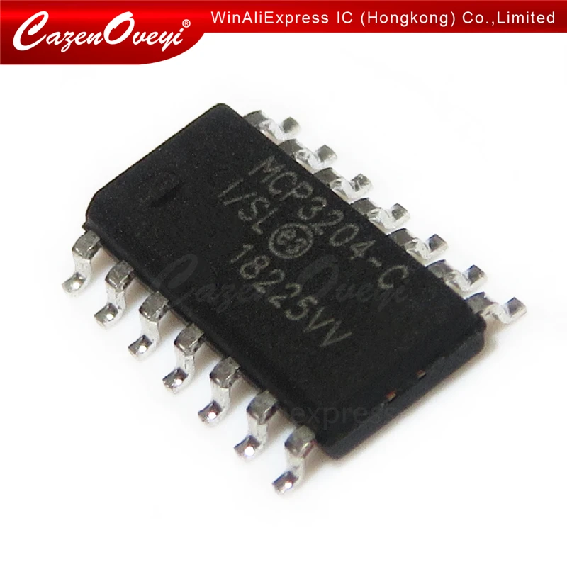 1pcs/lot MCP3204-C-I/SL MCP3204-CI/ST MCP3204-CI MCP3204 3204-C TSSOP-14 SOP-14 In Stock