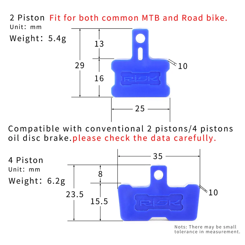 Bicycle Hydraulic Oil Disc Piston Stopper Mountain Road Oil Brake Caliper Plastic Sheet Clamp Anti-aircraft Pinch Gasket