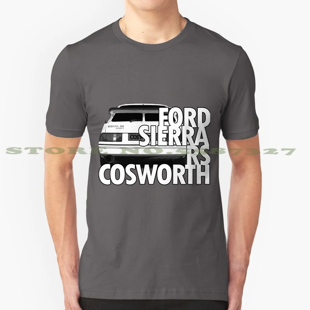 Sierra Rs Cosworth 100% Pure Cotton T-Shirt Sierra Cosworth Meme Funny Logo Rs500 Car Automotive Racing Sports Rare