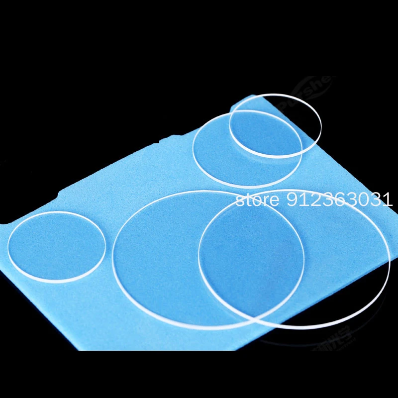 Ultra thin quartz glass wafer high temperature and corrosion resistant glass slide for scientific research