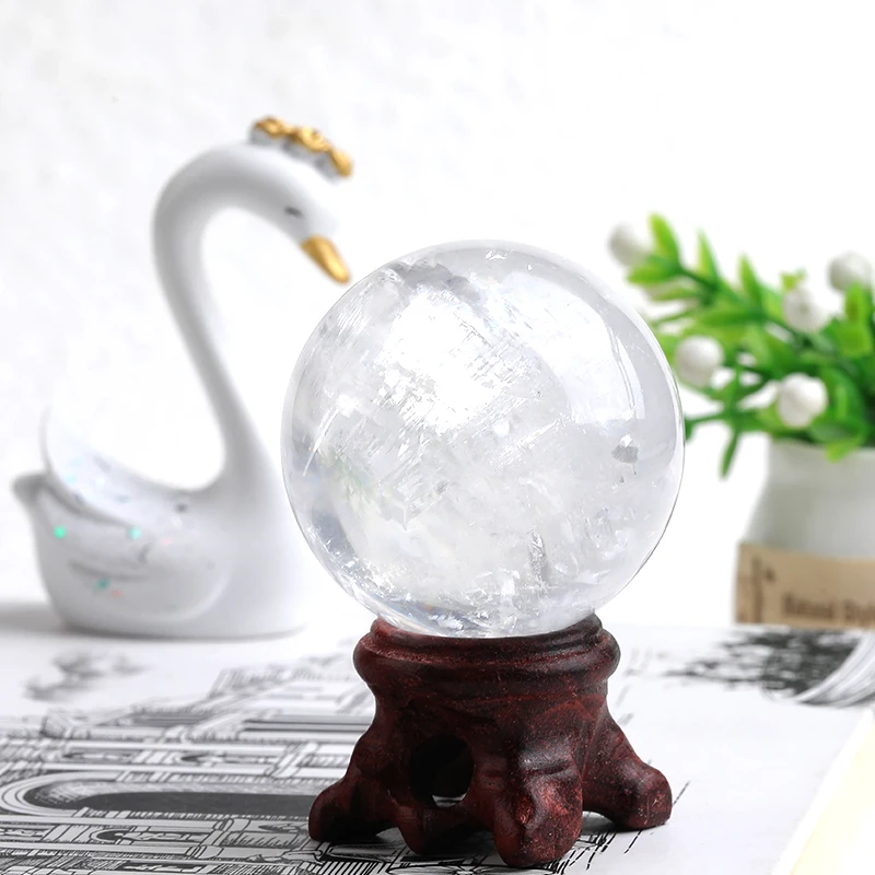 40-50mm Natural Decomposition Stone Ball Polished Globe Massaging Healing Stone Home Decor Exquisite Collect Souvenir DIY Gift