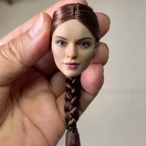 VCF-2052 1/6 Russian Special Warfare Sculp femenino Sunta Soldier Soldier Tallado Fit 12 '' Figura de acción Muñecas de cuerpo Muñecas 8 Mejores ventas 1 6 Sculp de cabeza femenina - №1