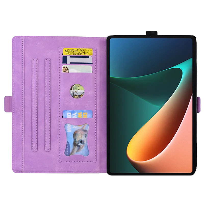 Tablet Cover for Xiaomi MiPad 5 Pro Mipad5 11" Emboss Butterfly for Xiaomi Mi Pad5 Pro Mi Pad 5 Pro 2021 Tablet Case Coque Funda