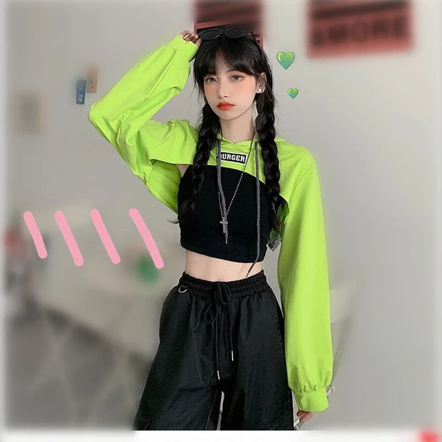 Sudadera Kpop moda coreana Moda coreana Kpop primavera Sudadera con capucha Mujer Sudaderas Aliexpress