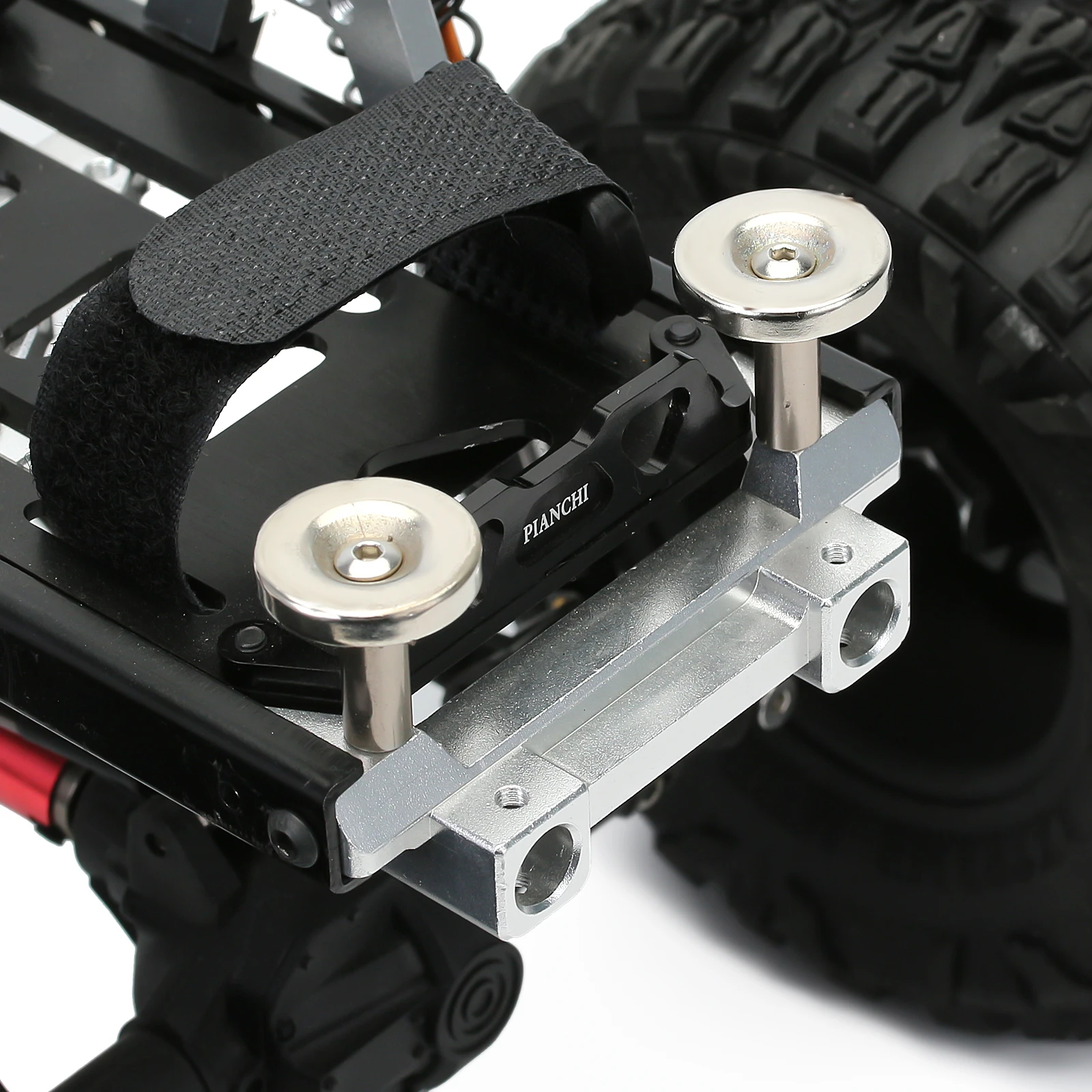 Metal RC Car Shell Post Mount with Magnet Set for 1:10 RC Rock Crawler Axial SCX10 90046 Body Parts