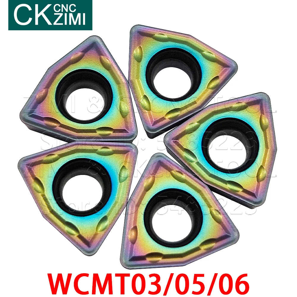 

WCMT030208 WCMT050308 WCMT06T308 ZM1135 твердосплавные вставки U вставки для дрели CNC токарный инструмент WCMT для WC Quick water jet U сверло