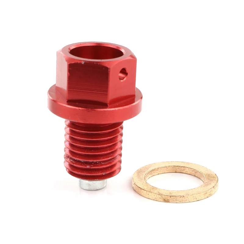 Magnetic Oil Sump Drain Plug M12xP1.5 For Kawasaki GPZ1000 GPZ1100 GPZ250 GPZ305 GPZ400 550 W650 GTR1000 GPX600R LTD450