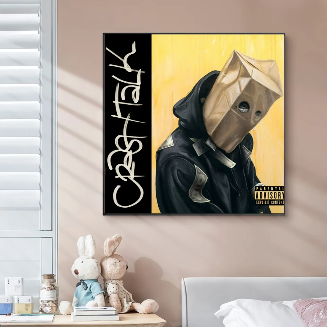 Schoolboy Q Crash talk Music Album Poster Canvas Print Home Decoration wall Painting (No Frame)