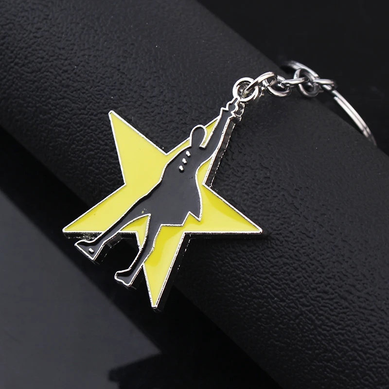 Broadway Musical Hamilton Key Holder Bag Student Women Travel Card Cover Badge Car Keychain Decorations Gifts