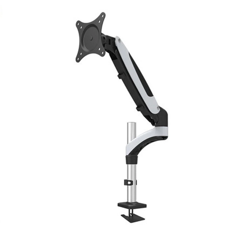 DL-GM112 Aluminum 27inch 0-8kg 360 rotate clamp air press gas strut gas spring screen cd tv table mount monitor desktop holder