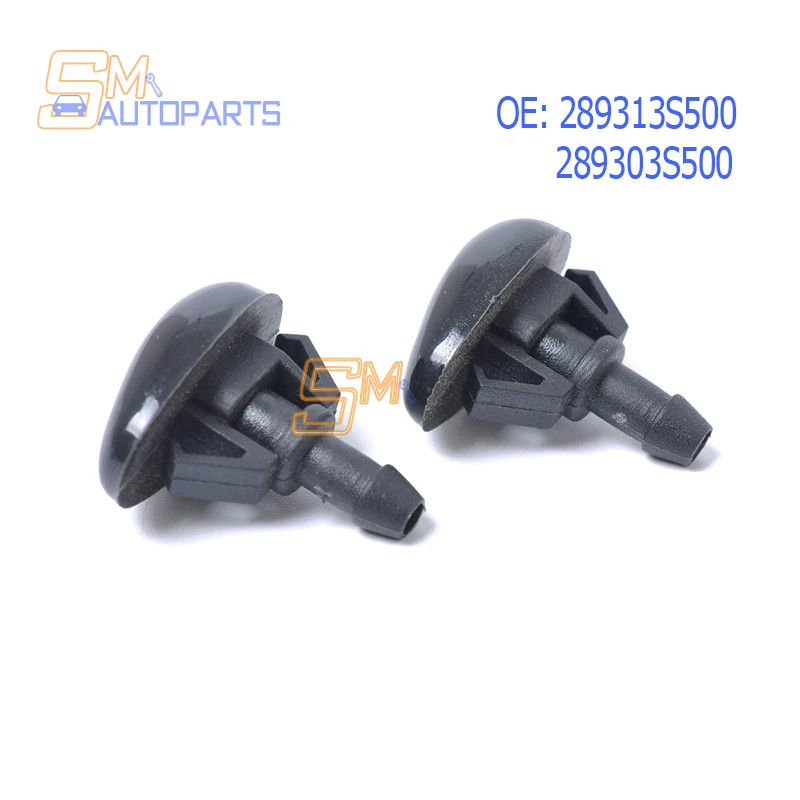 

289313 S500 289303 S500 28931-3S500 28930-3S500 1 пара новых автомобильных форсунок для омывателя переднего стекла для Nissan