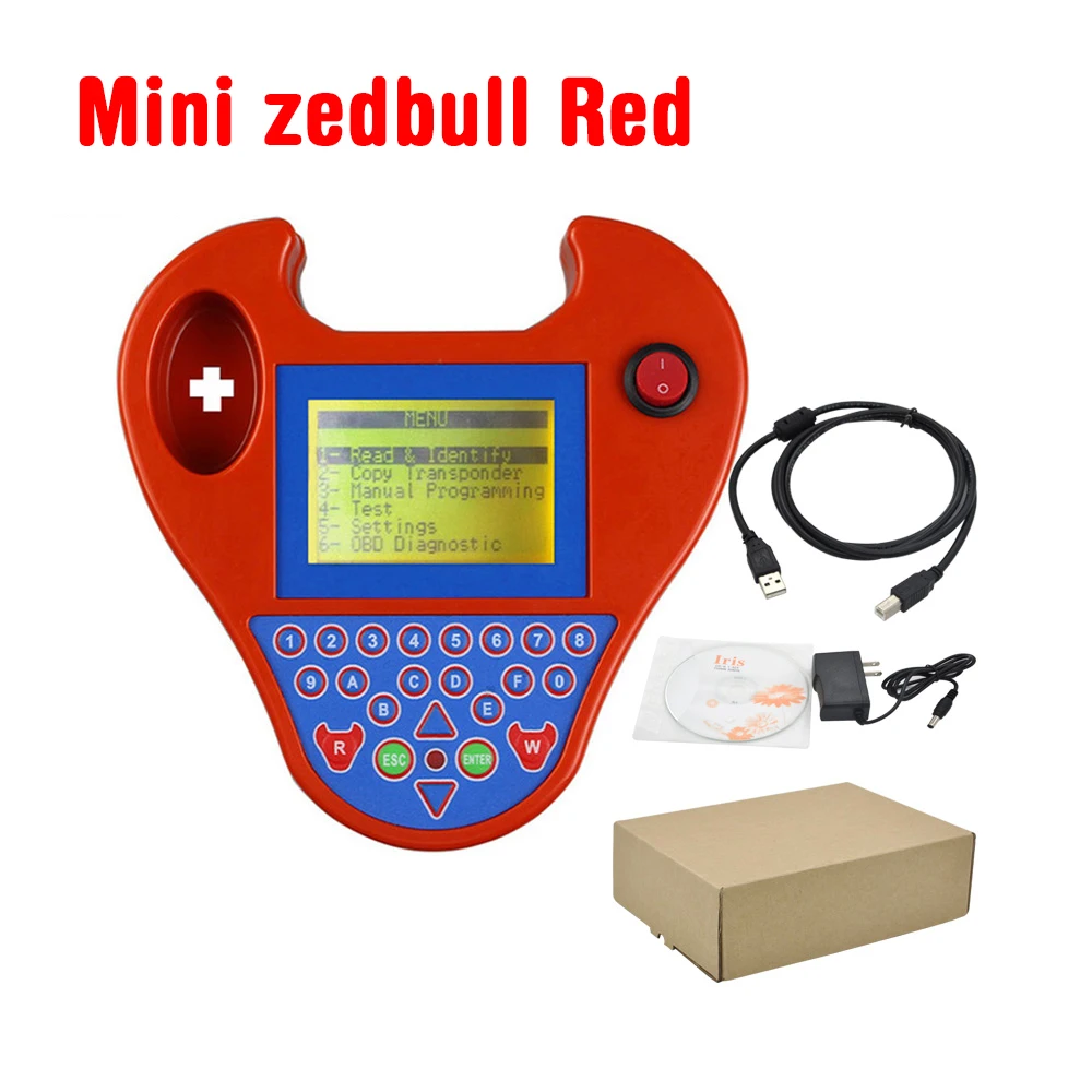 Latest version V508 Super Mini ZedBull Smart Zed-Bull Key Transponder Programmer mini ZED BULL key programmer In stock