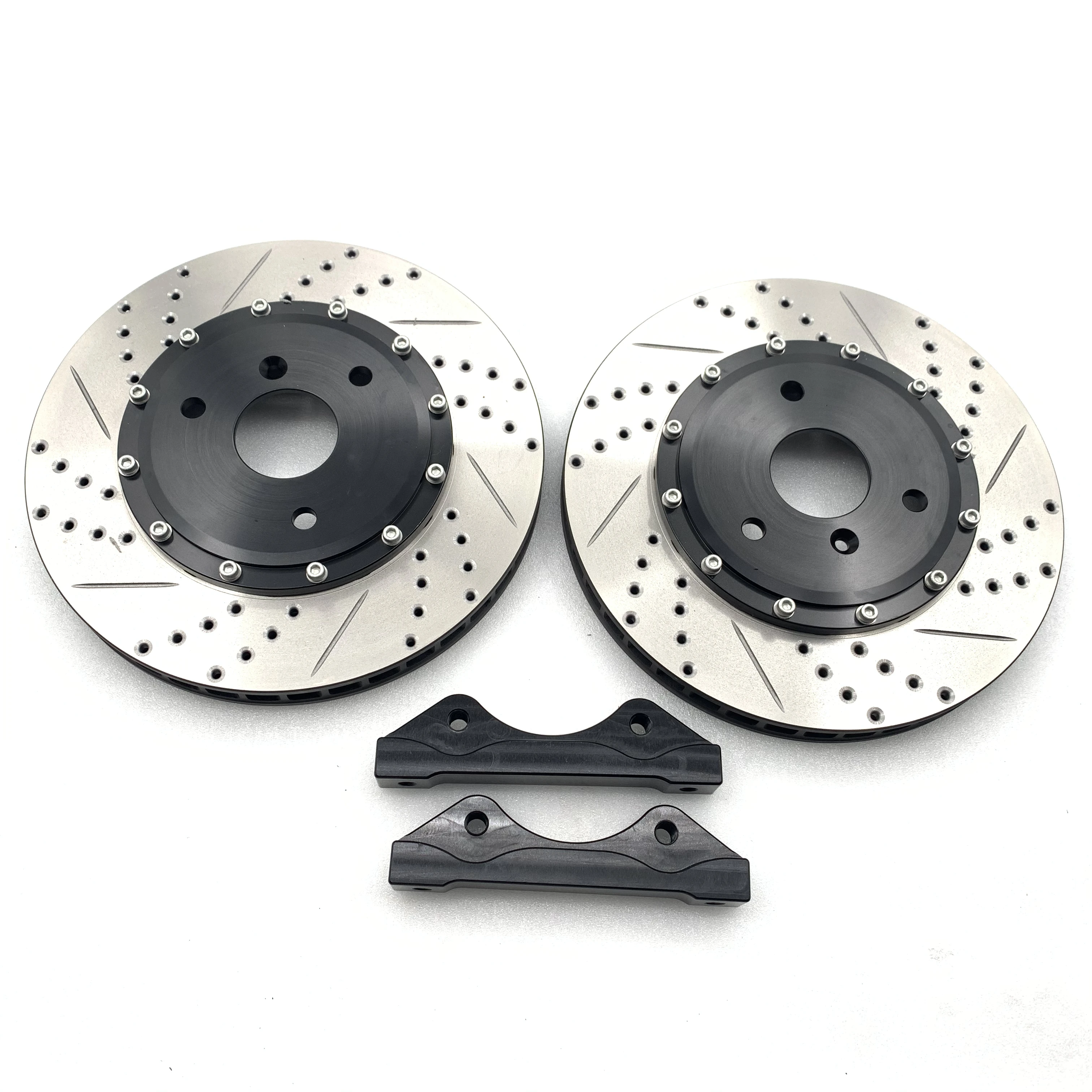 Big Brake Kit Brake Rotor Upgrading Bigger Rear Brake Discs for Ford-Focus 2 MK2 2007-2010 MK3 2010-2020 Rim 17inch