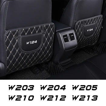 자동차 좌석 등받이 안티 킥 패드, 메르세데스 벤츠 W124 W203 W204 W205 W212 W213 W210 W211 W140 W168 W220 W221 용 자동차 액세서리 