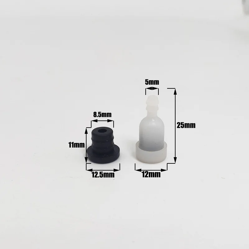 Bộ 3 Bình Nhiên Liệu Xe Thăng Bằng Ngực Thông Hơi Không Kiểm Tra Van Phù Hợp Với Trung Quốc Máy Cưa Xích 4500 5200 5800 45cc 58cc 52cc dụng Cụ Phụ Tùng