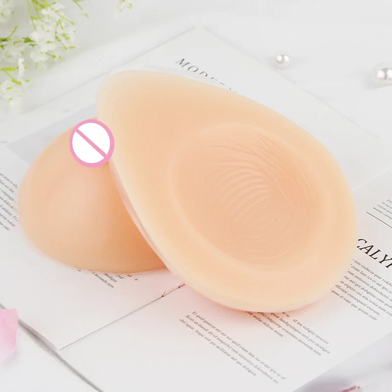 ONEFENG-Peito de Silicone em Forma de Lágrima Triângulo para Transsexual e Transgênero, Prótese Artificial, Venda Quente, 300-1400g por Par