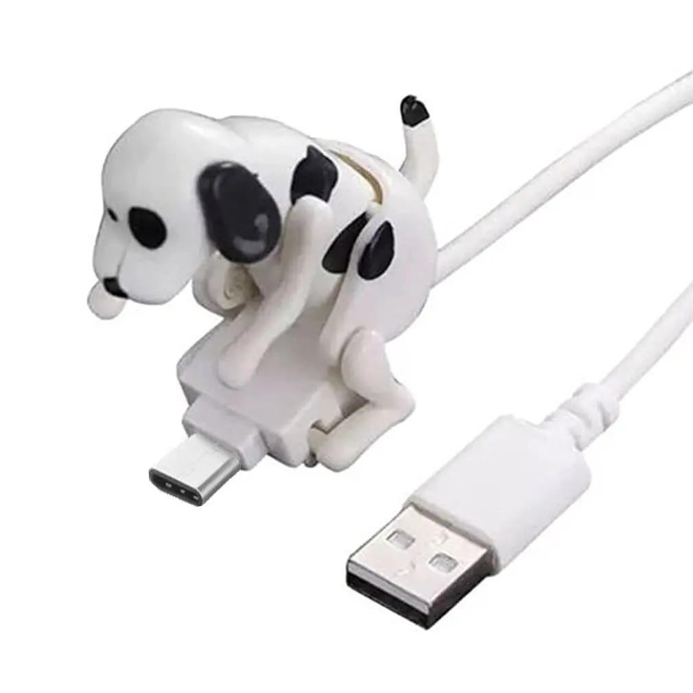 

Mobile Puppy Animal Dog Fast Charger Cable USB Data Cable for IPhone Android Smartphone Charger Line Narrow Top and Wide Bottom