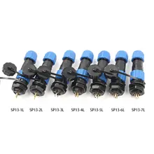 IP68 Waterproof Panel Mount Connector 1-9 Pin #3